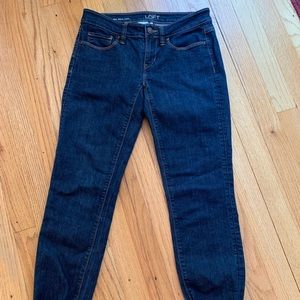 Ann Taylor Loft Modern Skinny Ankle Jeans